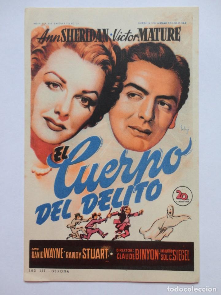 Cine: EL CUERPO DEL DELITO - - Foto 1