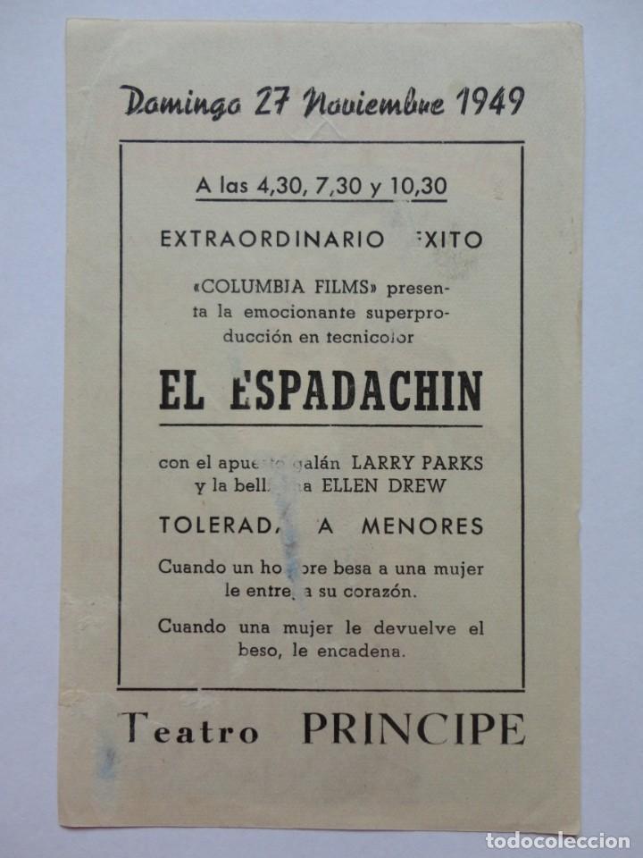 Cine: EL ESPADACH&Iacute;N - 1949 - - Foto 2