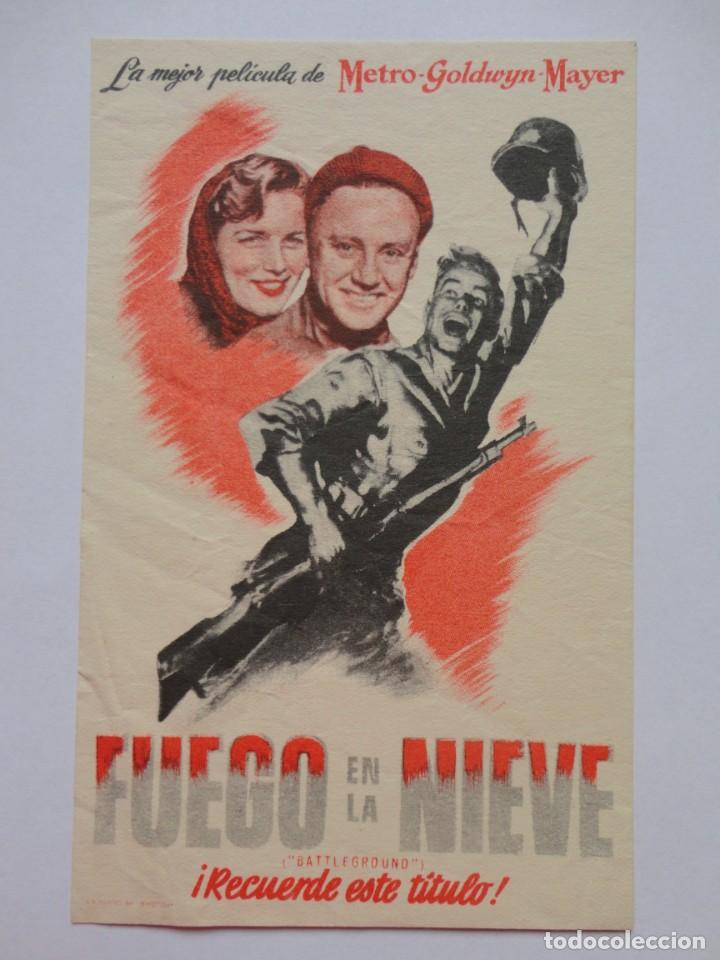 Cine: FUEGO EN LA NIEVE - (sin publicidad) - Foto 1