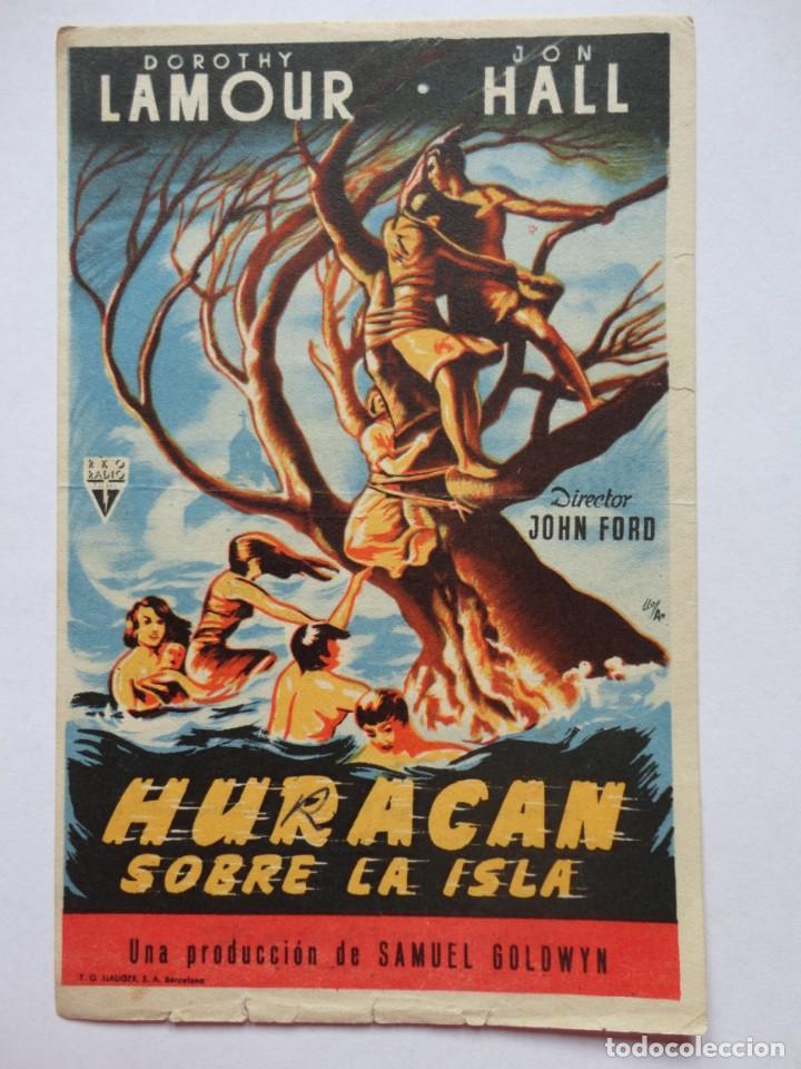 Cine: HURAC&Aacute;N SOBRE LA ISLA - - Foto 1