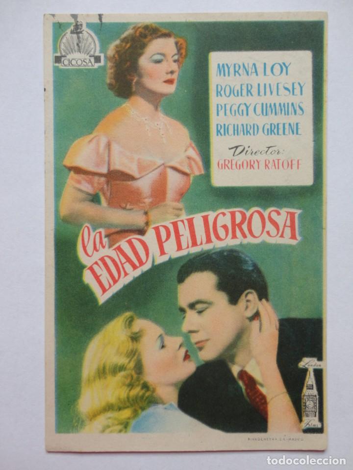 Cine: LA EDAD PELIGROSA - (sin publicidad) - Foto 1