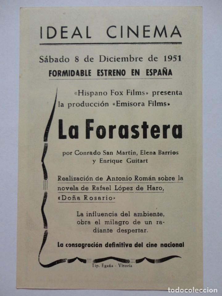 Cine: LA FORASTERA - (Cinema Ideal) - Foto 2