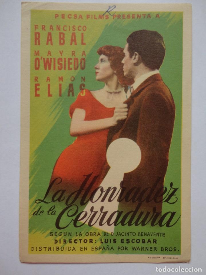 Cine: LA HONRADEZ DE LA CERRADURA - Foto 1