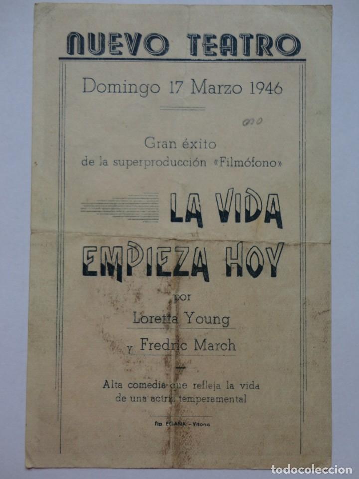 Cine: LA VIDA EMPIEZA HOY - - Foto 2