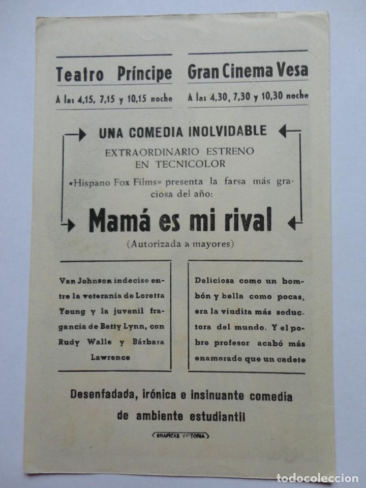 Cine: MAM&Aacute; ES MI RIVAL - (T: Pr&iacute;ncipe) - Foto 2