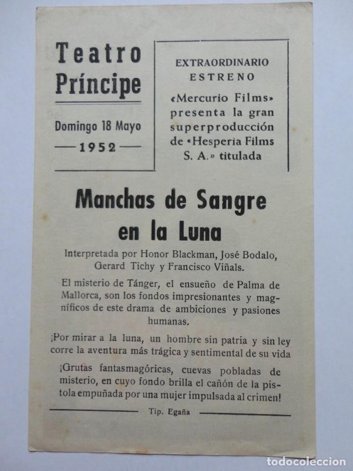 Cine: MANCHAS DE SANGRE EN LA LUNA - Foto 2