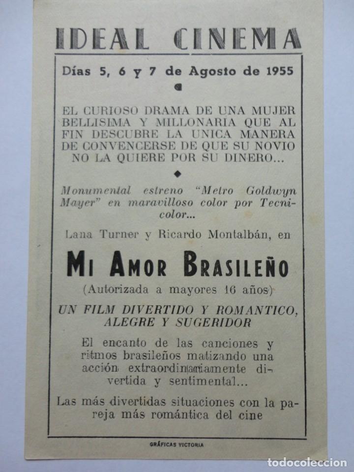 Cine: MI AMOR BRASILE&Ntilde;O - (C. Ideal) - Foto 2