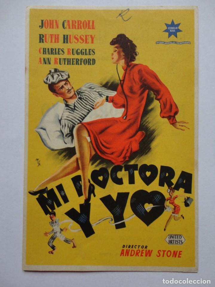 Cine: CINE-FOLLETO DE MANO - MI DOCTORA Y YO