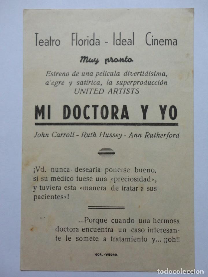 Cine: MI DOCTORA Y YO - (T. Florida) - Foto 2