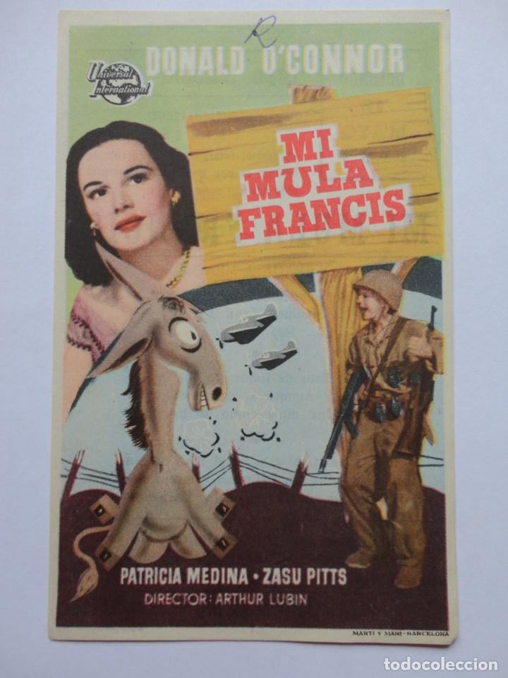 Cine: MI MULA FRANCIS - 1953 - - Foto 1