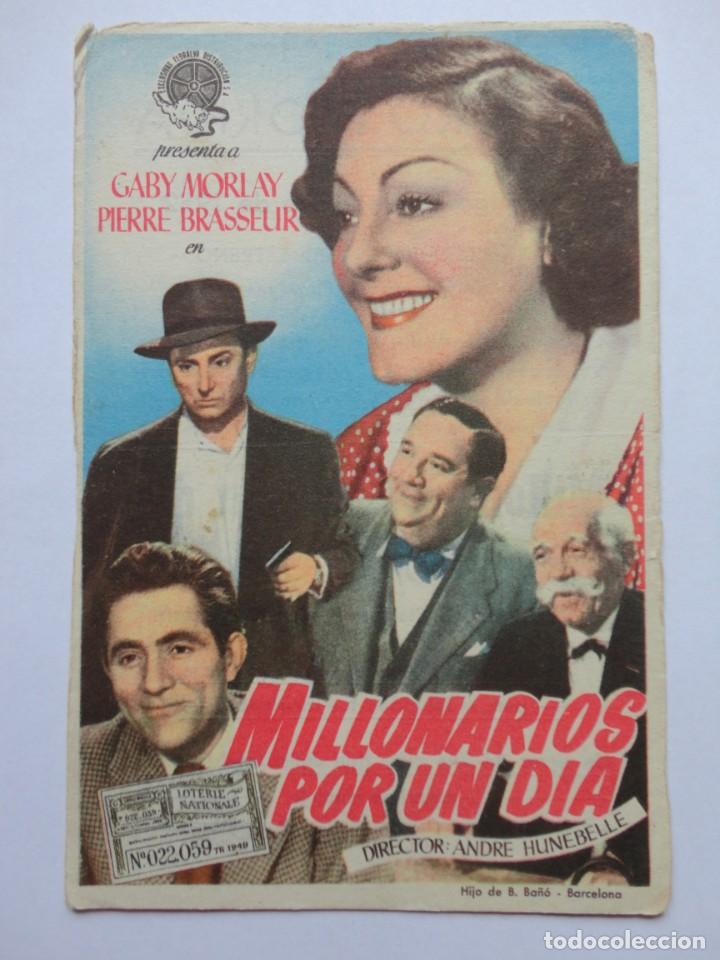Cine: MILLONARIOS POR UN D&Iacute;A - Foto 1