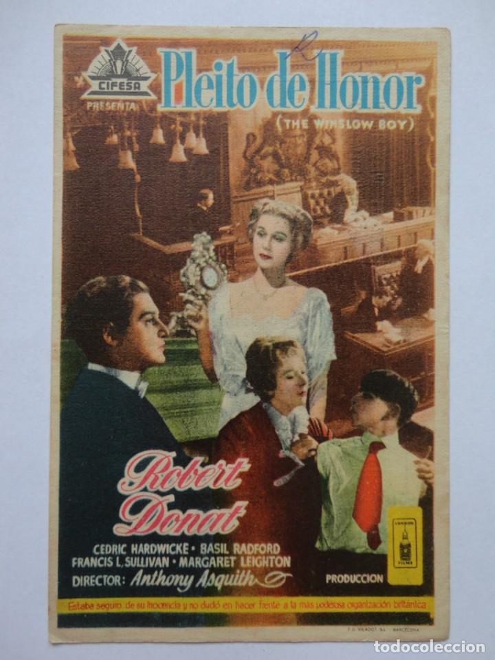 Cine: PLEITO DE HONOR - 1950 - - Foto 1