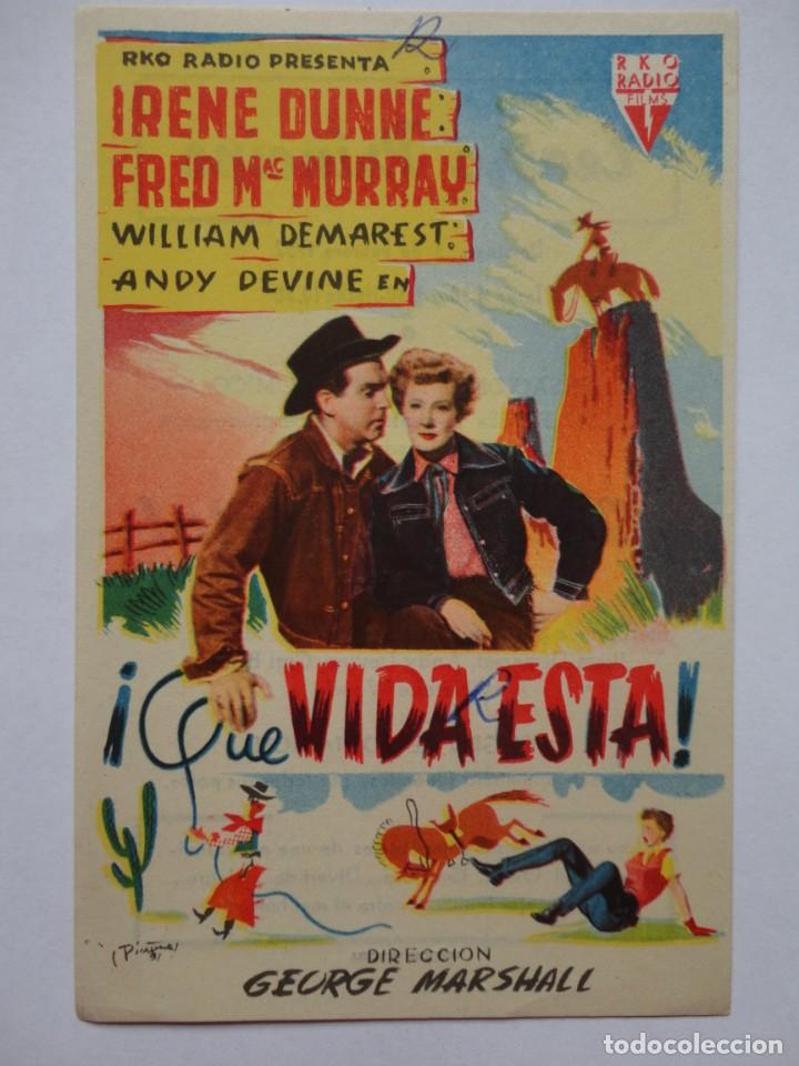 Cine: !QU&Eacute; VIDA ESTA&iexcl; - (sin publicidad) - Foto 1
