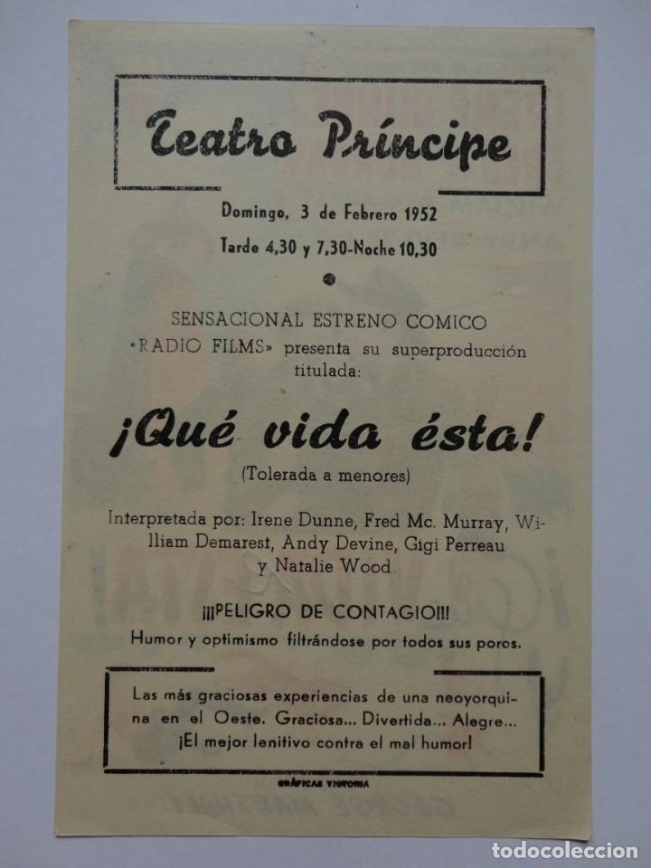 Cine: !QU&Eacute; VIDA ESTA&iexcl; - (sin publicidad) - Foto 2