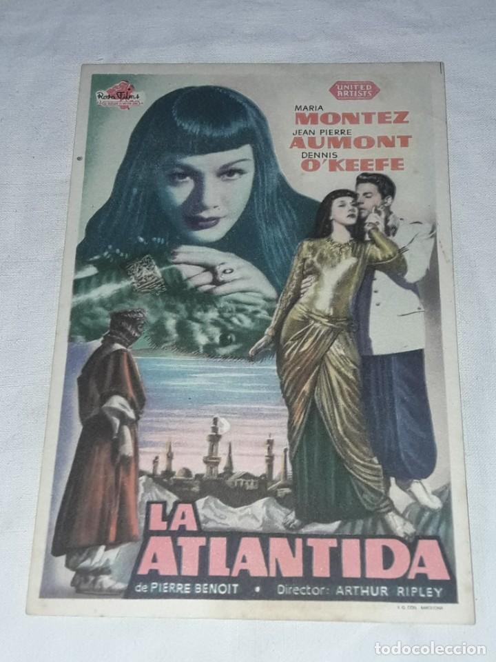 Cine: Antiguo programa de cine La Atlantida - Foto 1