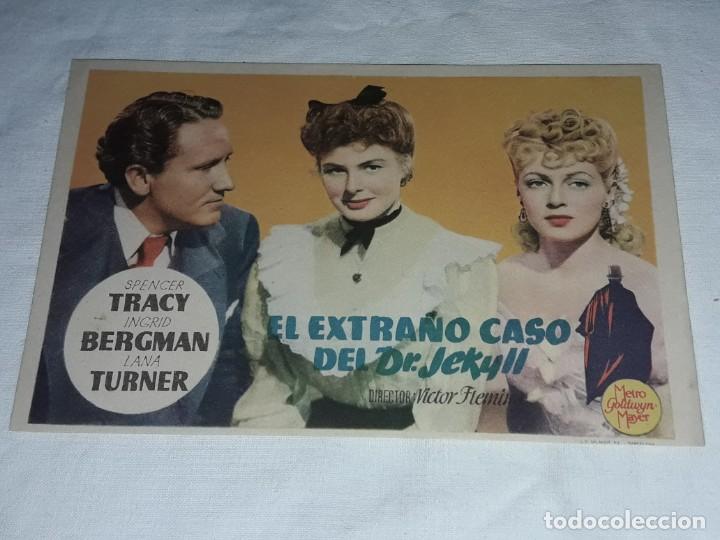 Cine: Antiguo programa de cine El extra&ntilde;o caso del Dr. Jekyll - Foto 1