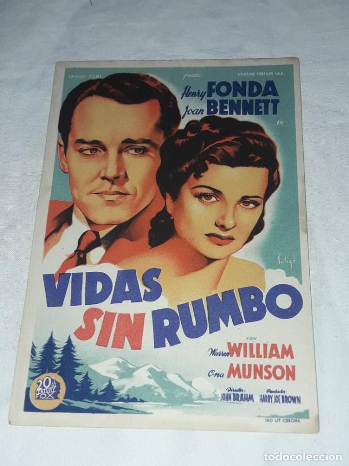 Cine: Antiguo programa de cine Vidas sin Rumbo - Foto 1