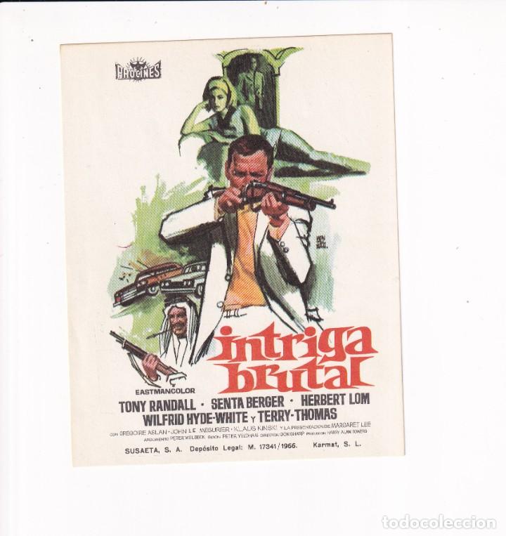 Cine: INTRIGA BRUTAL .- TONY RANDALL - Foto 1
