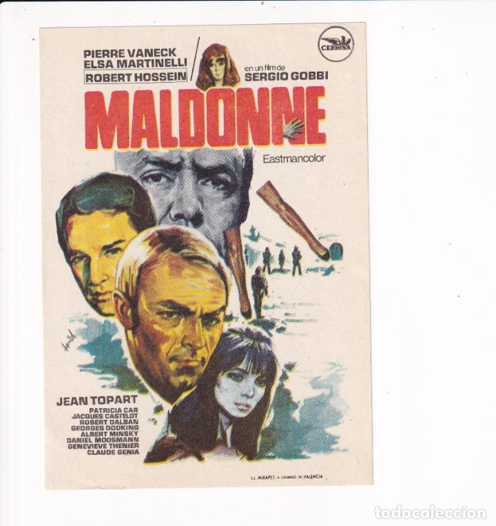 Cine: MALDONNE .- PIERRE VANECK - Foto 1