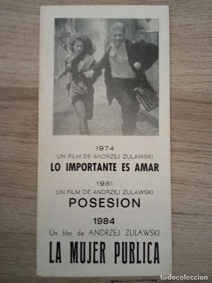 Cine: LA MUJER P&Uacute;BLICA, CINE WALDORF