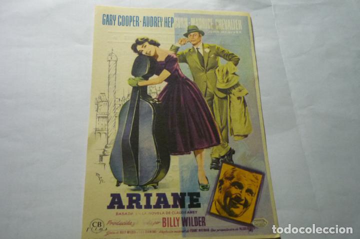 Cine: programa ariane - gary cooper publicidad - Foto 1