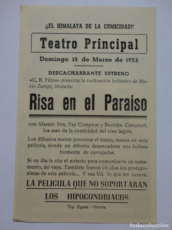 Cine: RISA EN EL PARAISO - (T. Principal) - Foto 2
