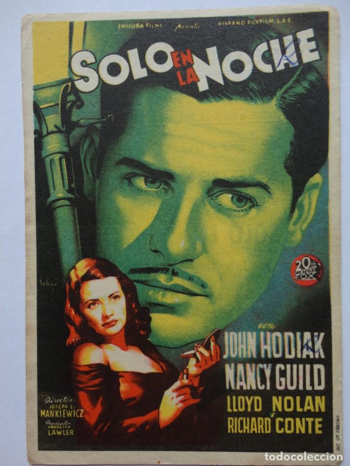 Cine: SOLO EN LA NOCHE - (T. Pr&iacute;ncipe) - Foto 1