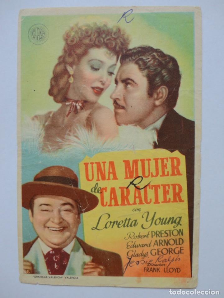 Cine: UNA MUJER DE CAR&Aacute;CTER - Foto 1