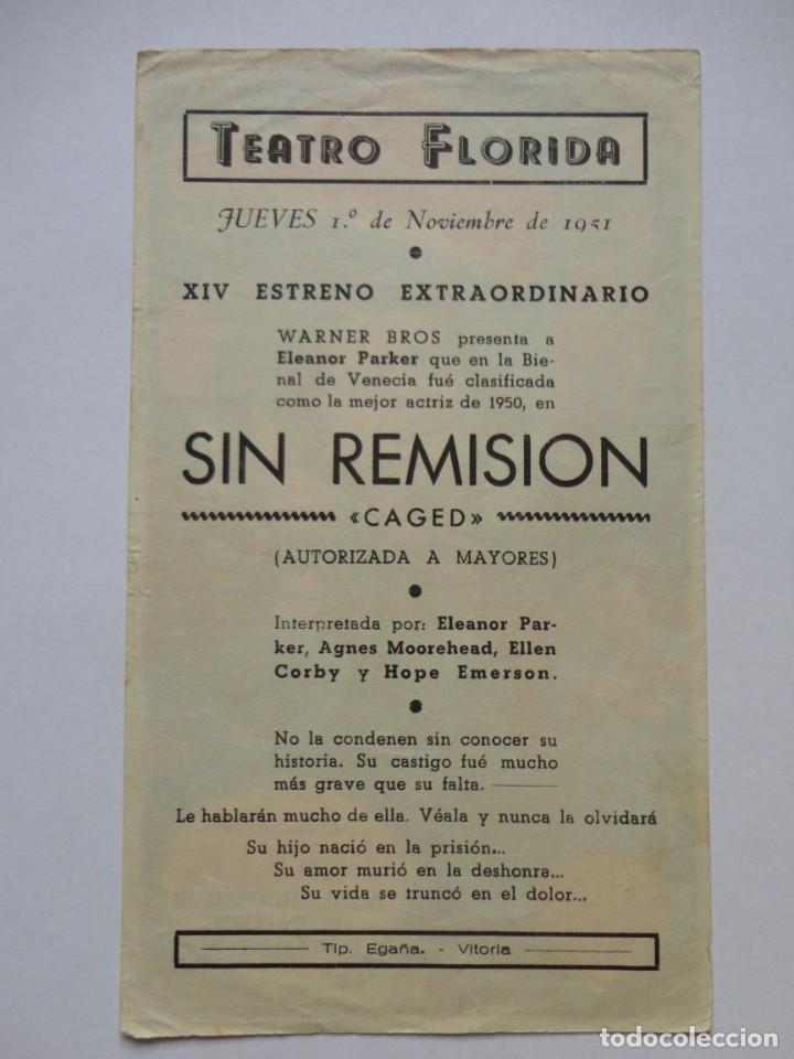 Cine: SIN REMISI&Oacute;N - 1951 - - Foto 2