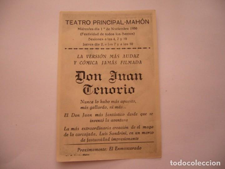 Cine: PROGRAMA DE CINE DON JUAN TENORIO , (7) &rdquo;&rdquo; - Foto 2