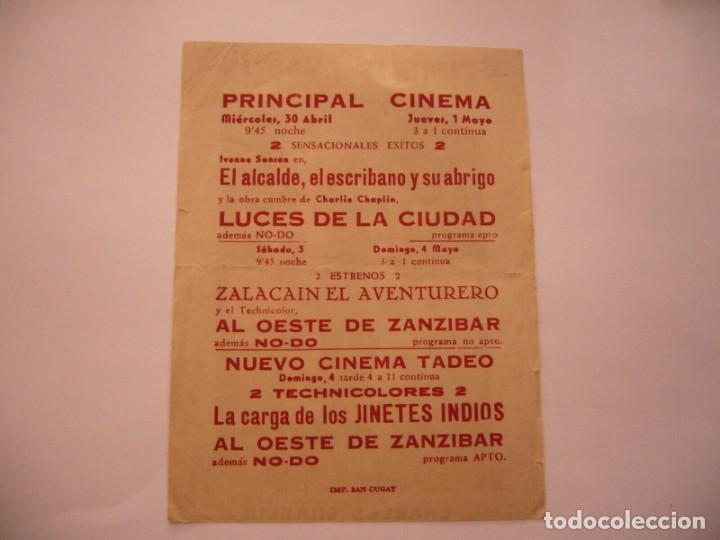Cine: PROGRAMA DE CINE LUCES LA CUDAD , (7) &rdquo;&rdquo; - Foto 2