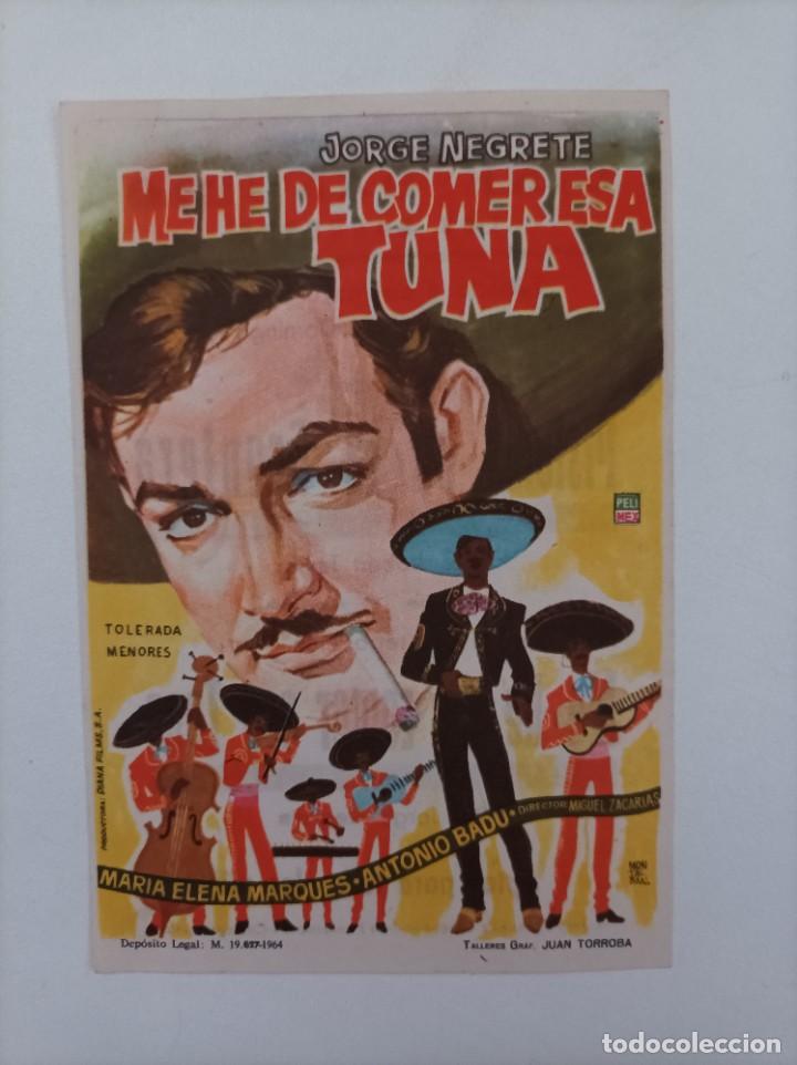 Flyers Publicitaires de Films Anciens: Programa de mano. CINE DANUBIO - Los Barreros. Cartagena, 1967.