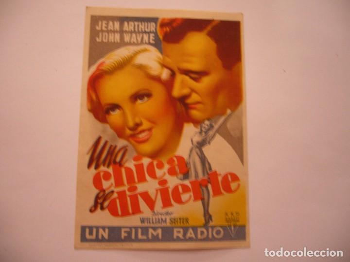 Cine: PROGRAMA DE CINE UNA CHICA SE DIVIERTE , (7) &rdquo;&rdquo;
