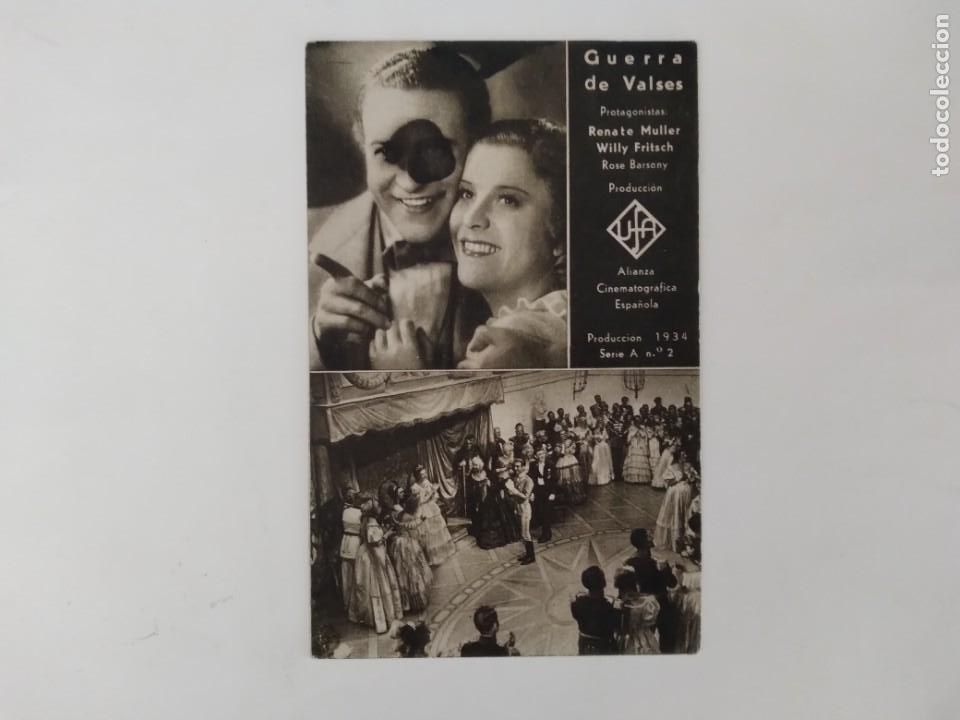 Cine: PROGRAMA TARJETA CINE GUERRA DE VALSES RV 140 - Foto 1