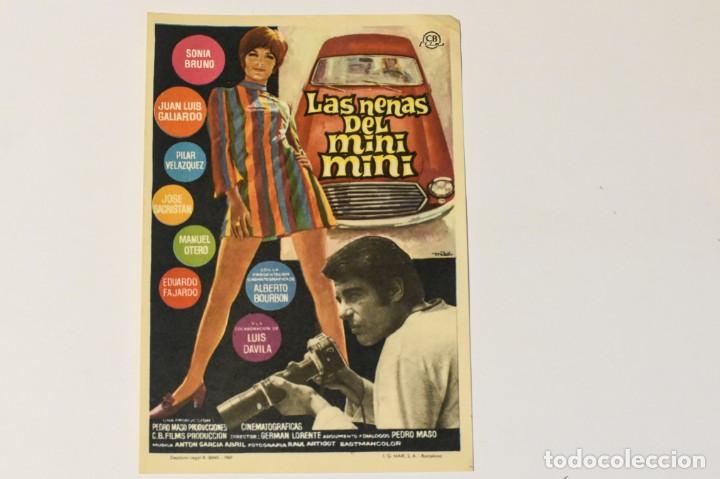 Cine: Folleto de mano - Las Nenas del Mini Mini- - Foto 1