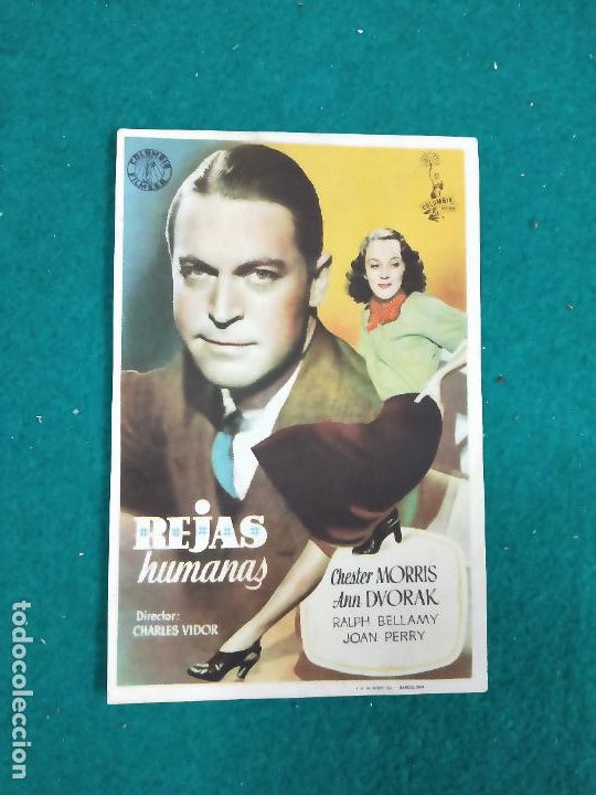 Cine: REJAS HUMANAS. PROGRAMA DE CINE CON PUBLICIDAD. - Foto 1