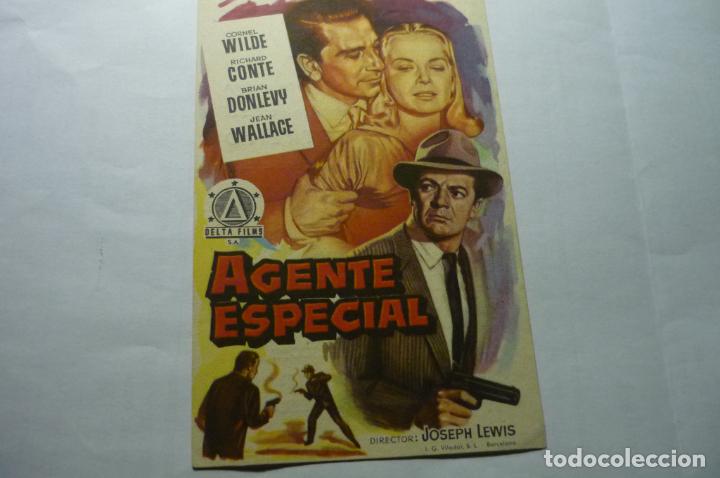 Cine: PROGRAMA AGENTE ESPECIAL - CORNEL WILDE PUBLICIDAD - Foto 1