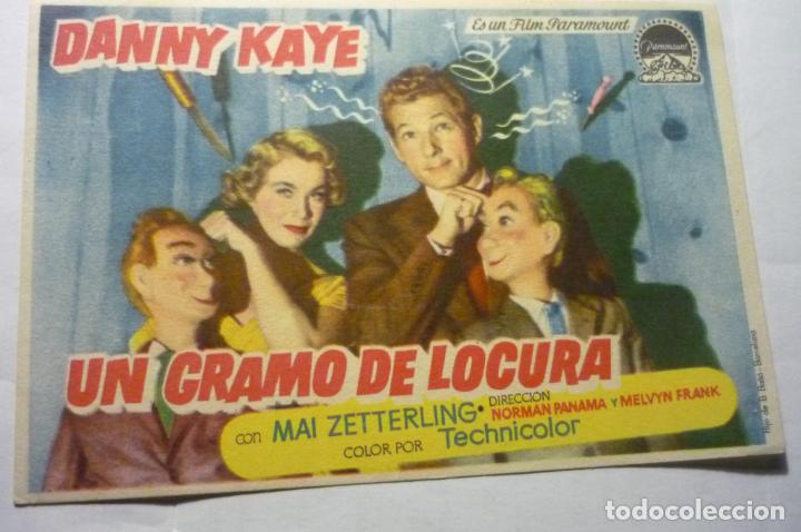 Cine: PROGRAMA UN GRAMO DE LOCURA.-DANNY KAYE - Foto 1