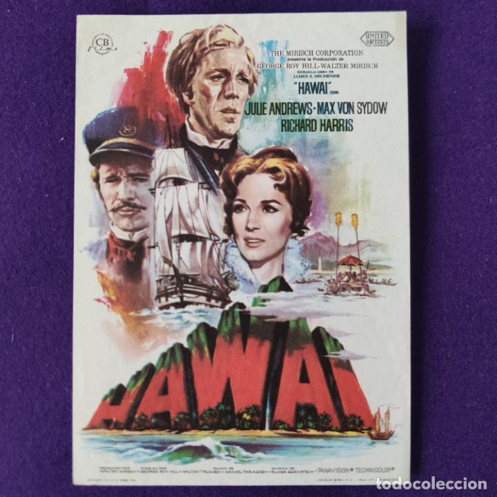 Cine: PROGRAMA DE CINE ORIGINAL. HAWAI. JULIE ANDREWS. SIMPLE.