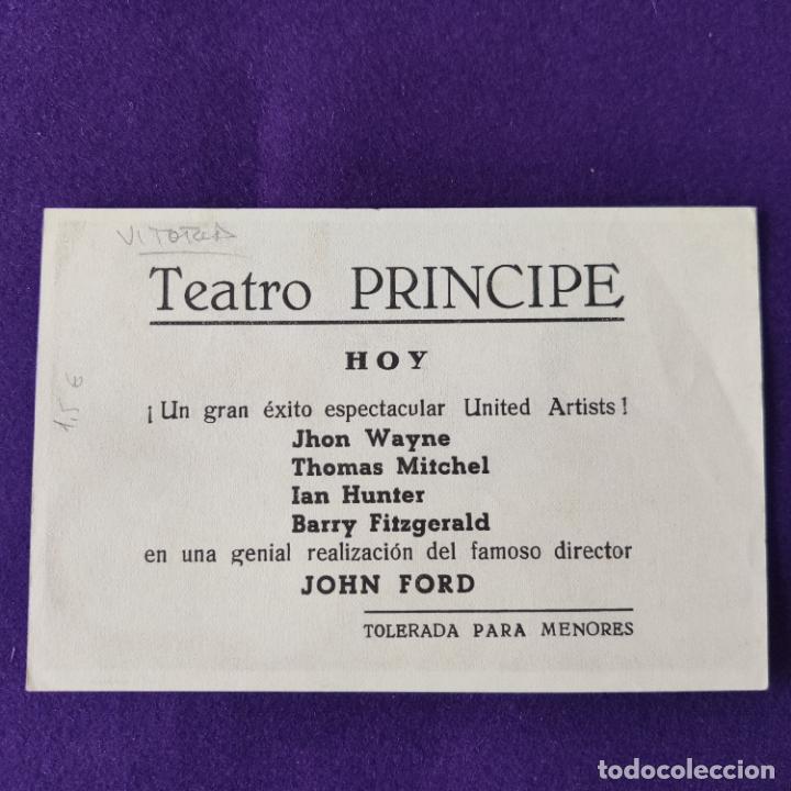 Cine: PROGRAMA DE CINE ORIGINAL. VITORIA. HOMBRES INTREPIDOS. JOHN WAYNE. SIMPLE. - Foto 2