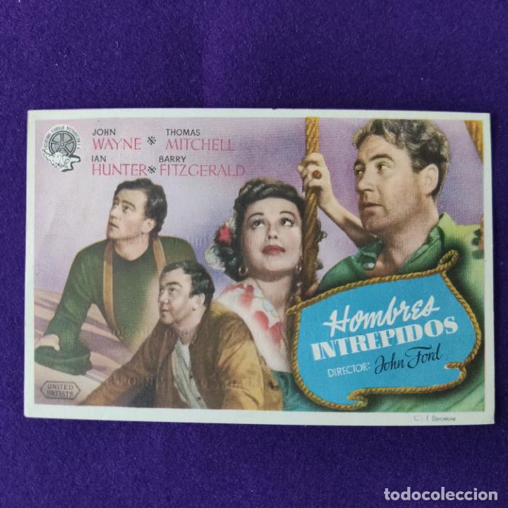 Cine: PROGRAMA DE CINE ORIGINAL. VITORIA. HOMBRES INTREPIDOS. JOHN WAYNE. SIMPLE. - Foto 1