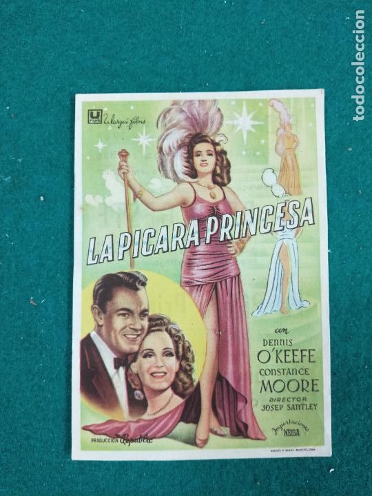 Cine: LA PICARA PRINCESA.. PROGRAMA DE CINE CON PUBLICIDAD. - Foto 1