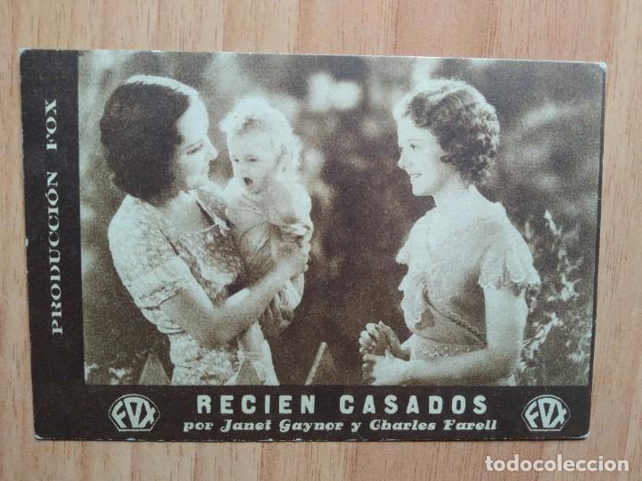 Cine: -PROGRAMA DE CINE-- RECIEN CASADOS