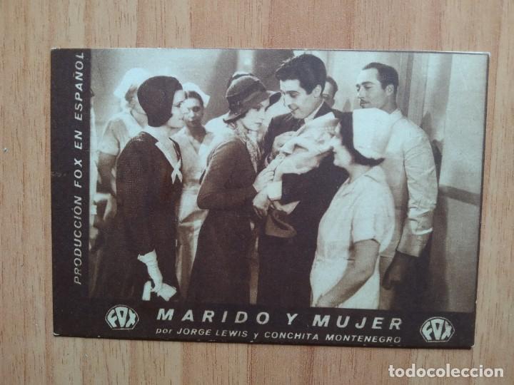 Cine: 286-PROGRAMA DE CINE-- MARIDO Y MUJER