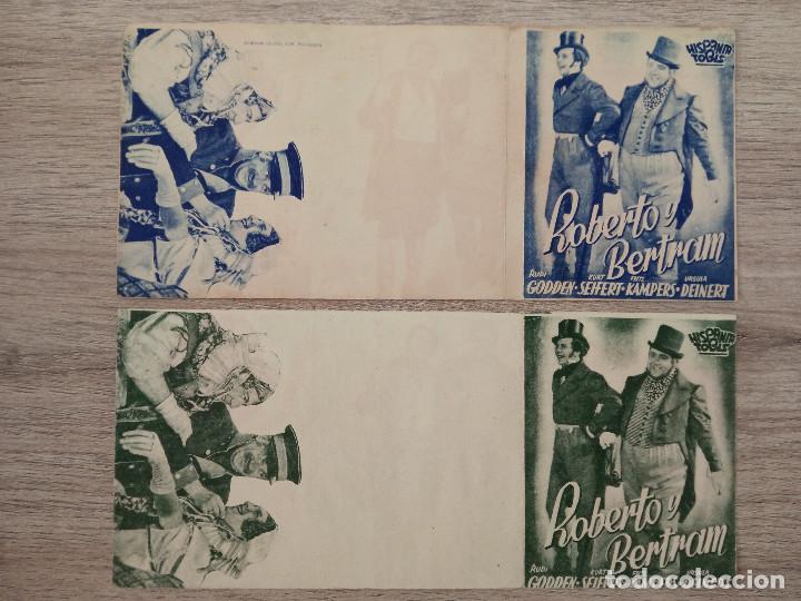 Cine: ROBERTO Y BERTRAM, VARIANTES - Foto 1