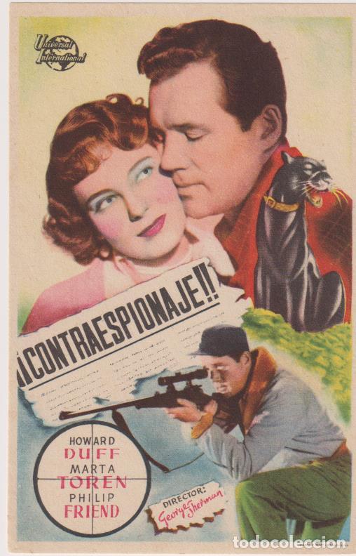 Cine: Contraespionaje. Sencillo de Universal - Foto 1