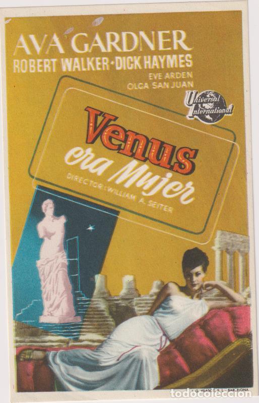 Cine: Venus era Mujer. Sencillo de Universal. &iexcl;IMPECABLE! - Foto 1