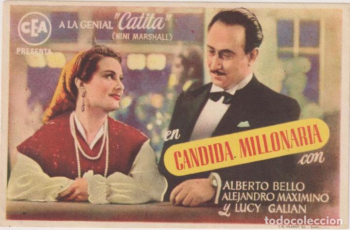 Cine: C&aacute;ndida millonaria. Sencillo de CEA - Foto 1