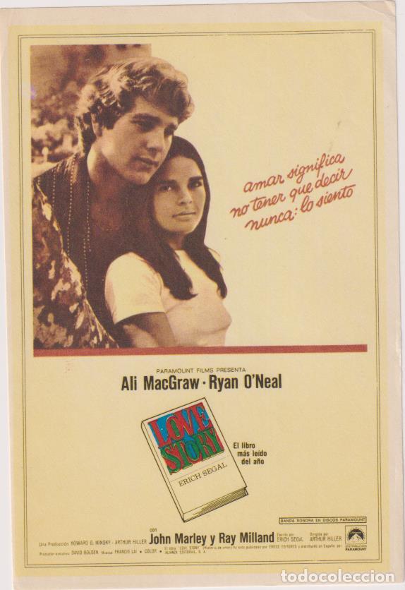Cine: Love Story. Sencillo de Paramount - Foto 1