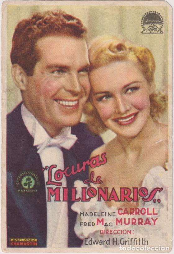 Cine: Locuras de millonarios. Sencillo de Paramount - Foto 1